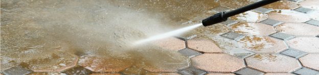 Pressure Washers being used on a floor